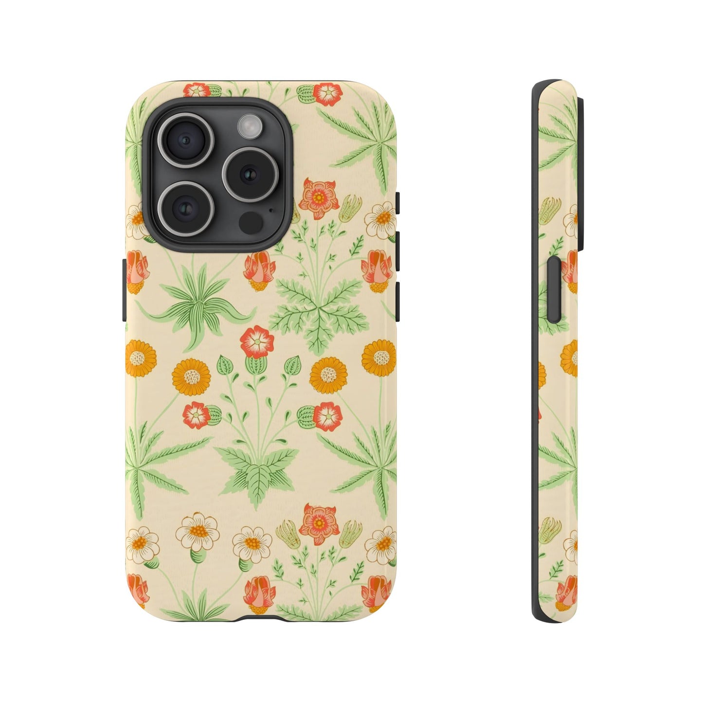 Floral Tough Cases | Stylish Phone Cover, Durable Protective Case, Gift for Her, Spring Accessories, Nature Lover