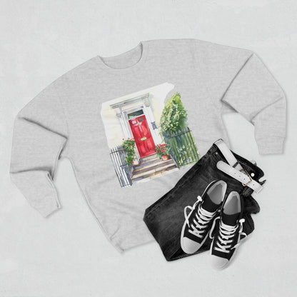 Unisex Crewneck Sweatshirt - Street London Aesthetics Urban Charm and Classic City Vibes