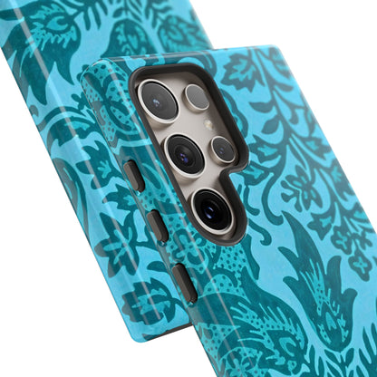 Bohemian Phone Case, Tough Floral Phone Cover, Artistic Phone Protector, Gift for Her, Unique Tech Accessories