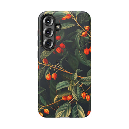 Tough Cases, Floral Phone Case, Nature-Inspired Tech, Unique Gift, Phone Accessory, Botanical Design, Fall Vibes