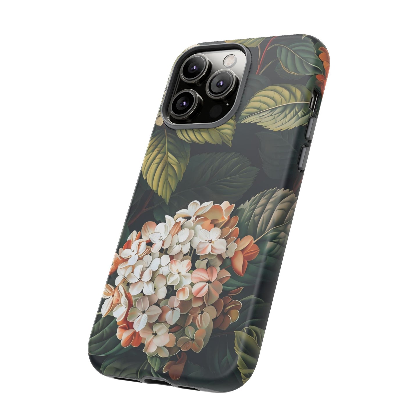Floral Phone Case - Tough Cases, Nature Lover Gift, Floral Design, Botanical Phone Cover, Stylish Cellphone Accessory, Mother's Day Gift