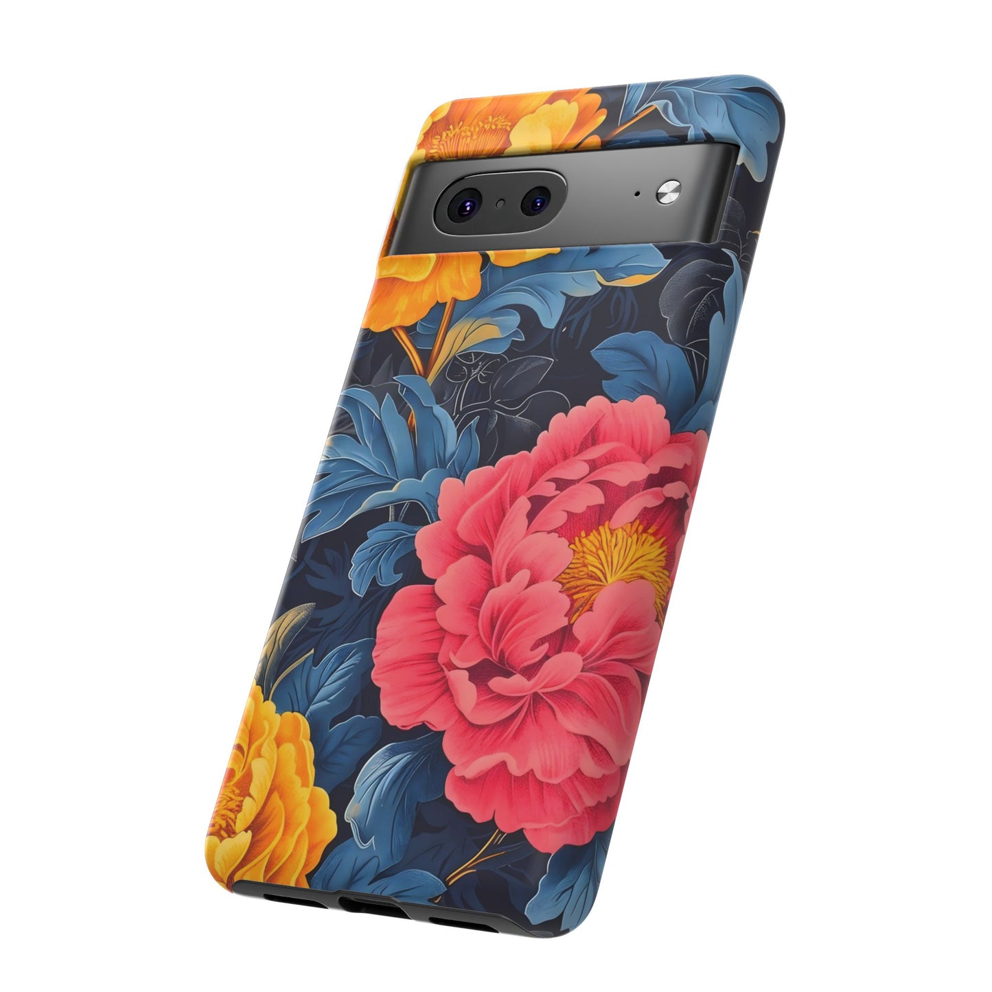 Floral Phone Case, Tough Cases, Stylish Mobile Cover, Gifts for Her, Phone Accessories, Unique Flower Design