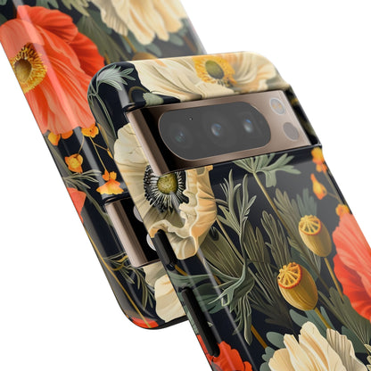 Floral Phone Case - Tough Cases with Vibrant Garden Design, Phone Accessory, Gift for Her, Spring Style, Nature Lover