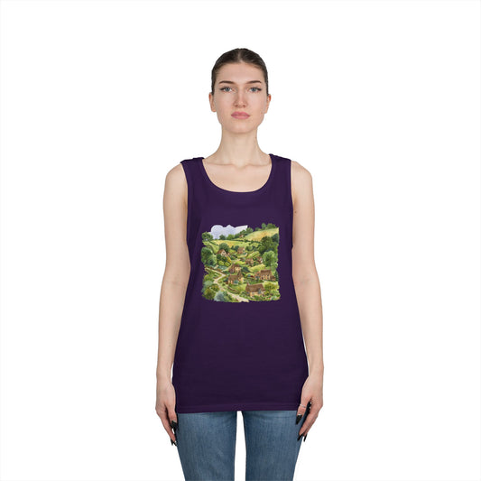 Unisex Heavy Cotton Tank Top - British nature
