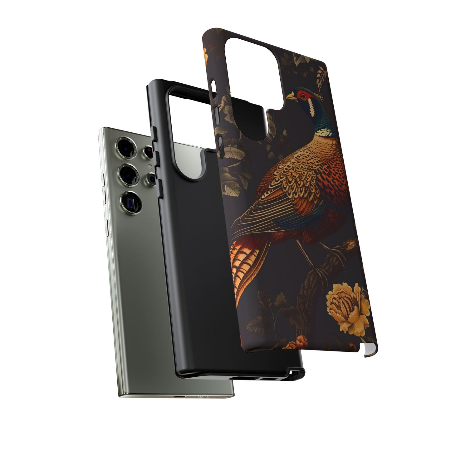 Elegant Bird Phone Case with Floral Design, Tough Phone Cover, Artistic Cell Phone Accessory, Unique Gift for Nature Lovers, Stylish [...]