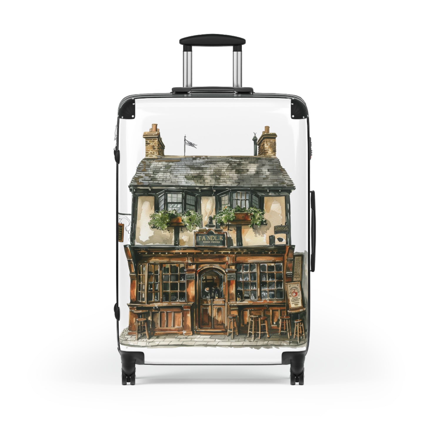 Quaint English Cottage Suitcase