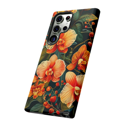 Floral Phone Case - Tough Cases, Protective Cover, Gift for Her, Smartphone Accessory, Floral Design, Nature-Inspired