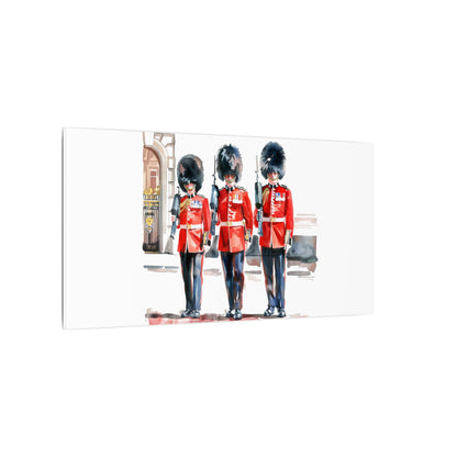Royal Guards Canvas Print, British Wall Art, Home Decor, Unique Gift, London Culture