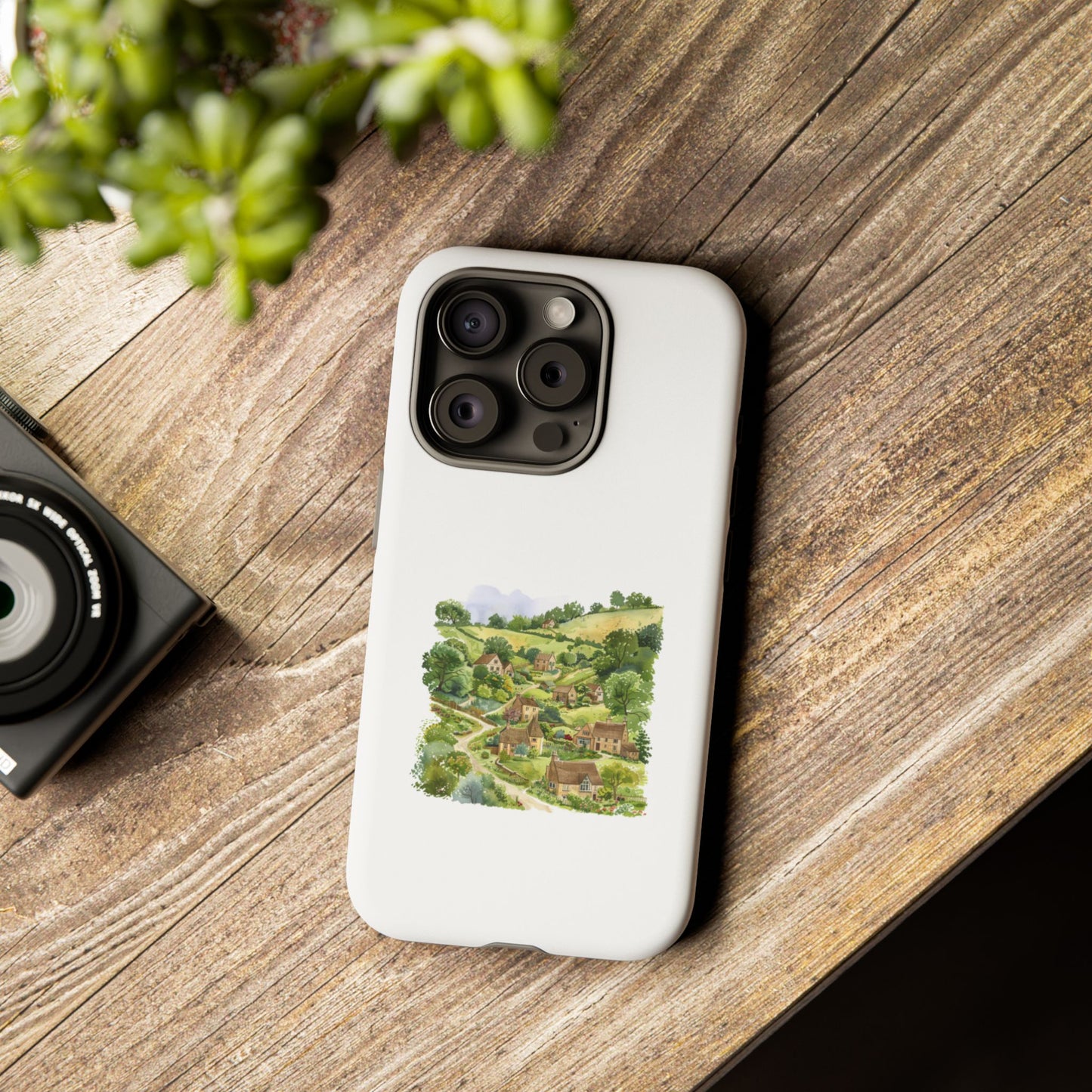 Rustic Village Phone Case - Tough Cases