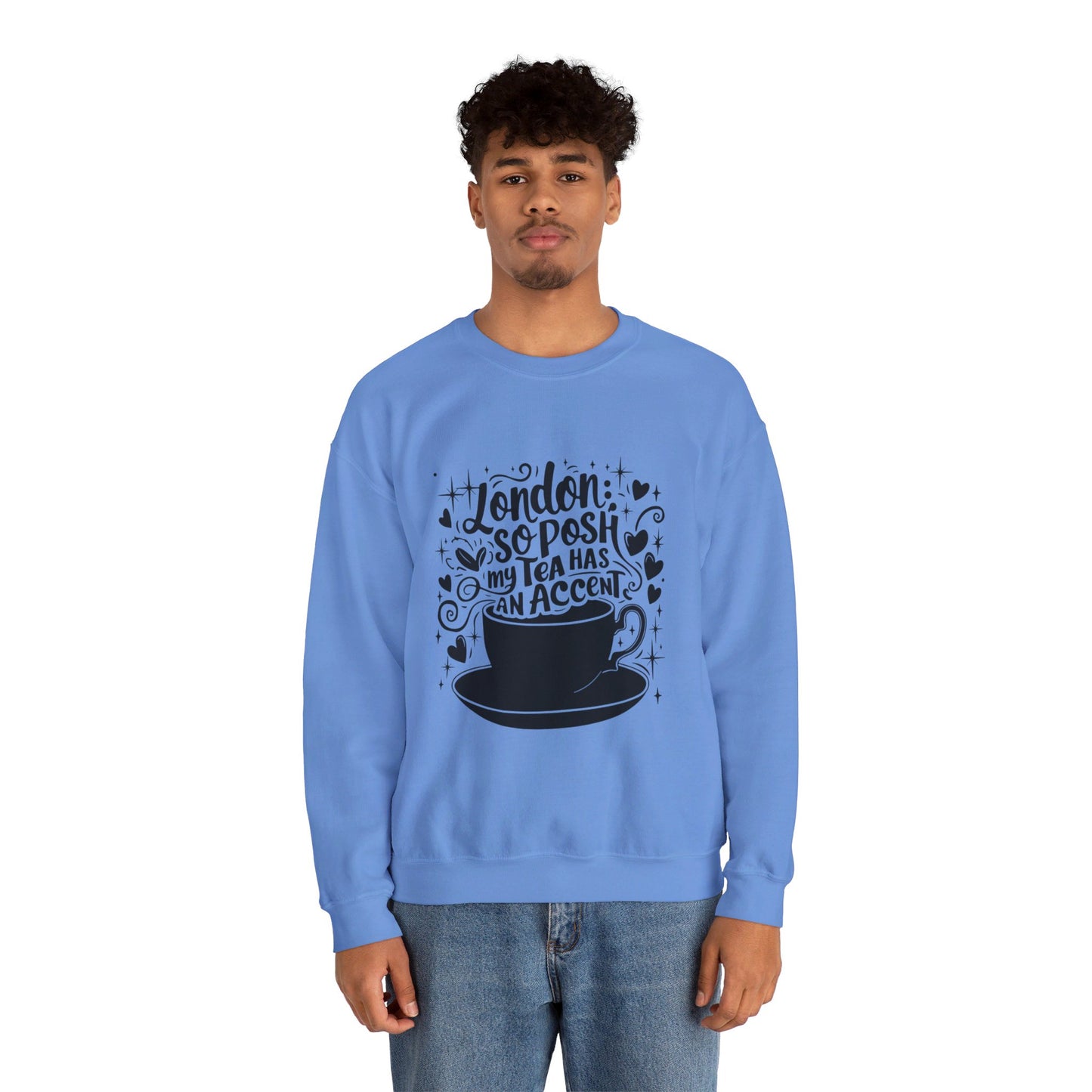 Unisex Heavy Blend™ Crewneck Sweatshirt Classy - London's Nostalgic Tea