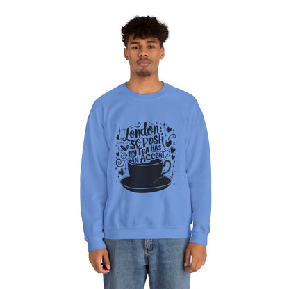 Unisex Heavy Blend™ Crewneck Sweatshirt Classy - London's Nostalgic Tea