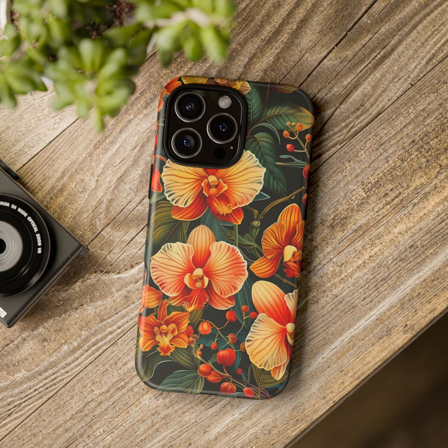 Floral Phone Case - Tough Cases, Protective Cover, Gift for Her, Smartphone Accessory, Floral Design, Nature-Inspired