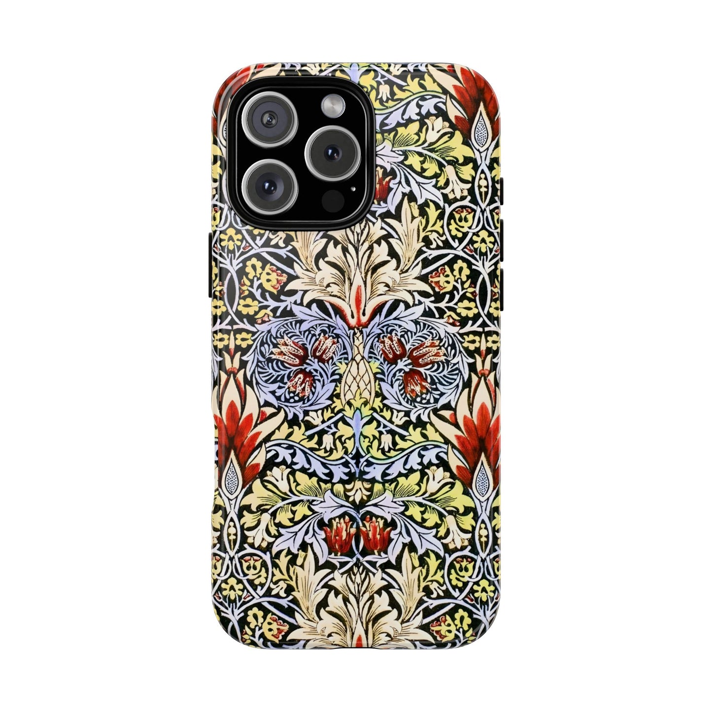 Stylish Phone Case - Floral Design, Tough Cases, Gift for Her, Phone Accessories, Trendy Tech, Unique Cell Phone Cover