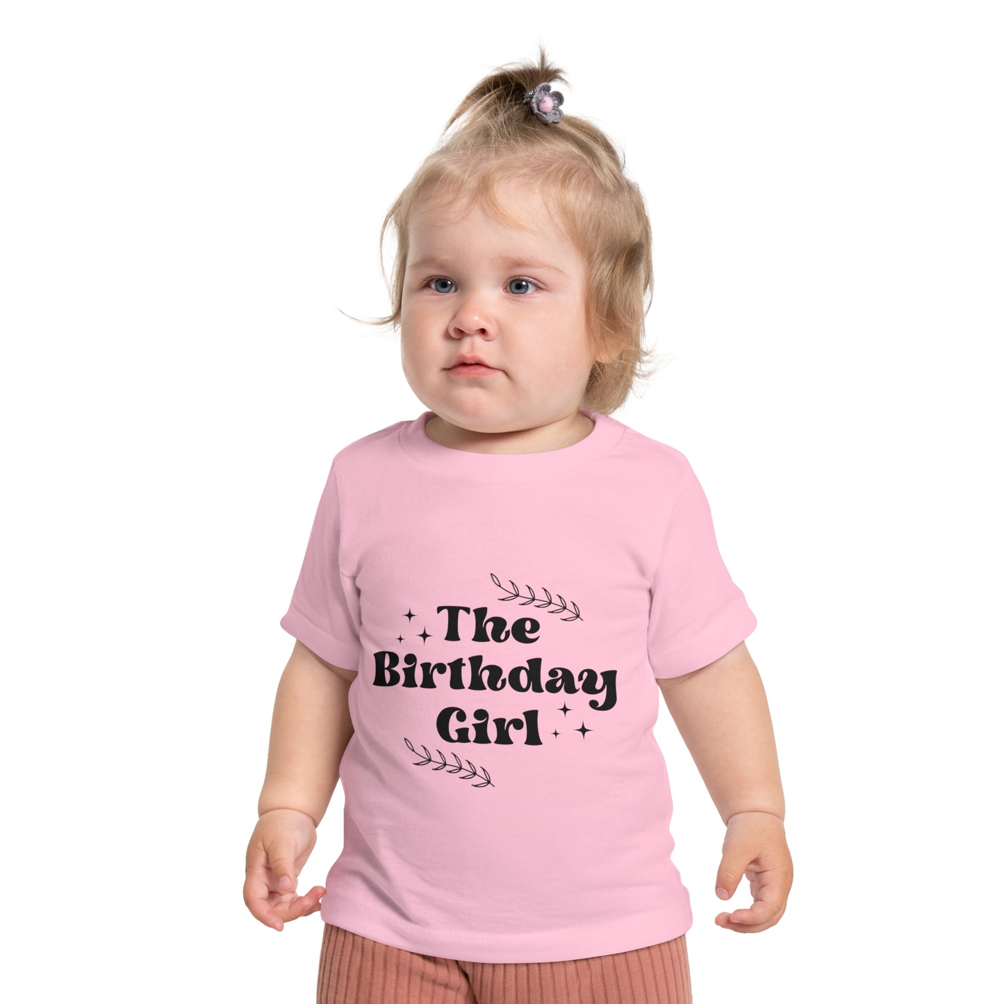 The Birthday Girl Baby T-Shirt - Cute Short Sleeve Tee for Celebrating Special Occasions