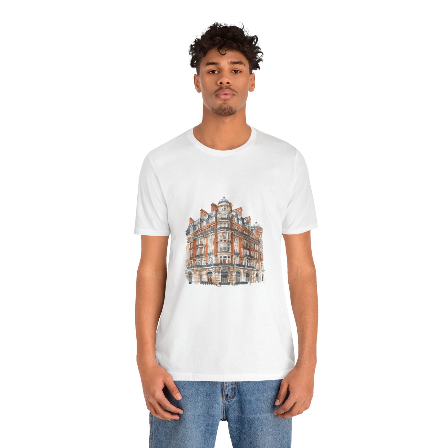 Unisex Jersey Short Sleeve Tee - Classy British Architecture