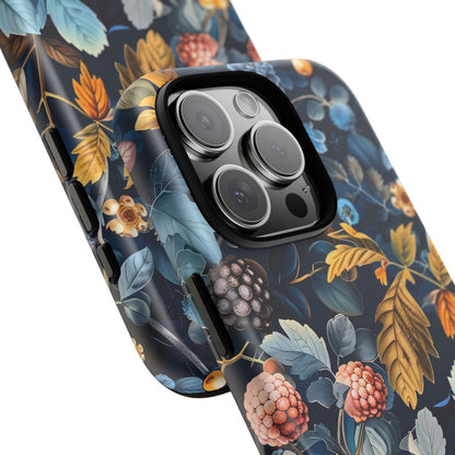 Floral iPhone Case, Tough Phone Cover, Nature-inspired Accessory, Gift for Her, Trendy Protection Case