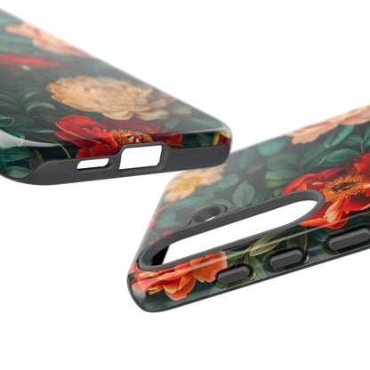 Floral Phone Case - Tough Cases, Vibrant Protection, Gift for Her, Cute Floral Design, Trendy Accessory, Perfect for Spring