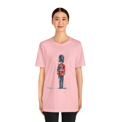 Unisex Jersey Short Sleeve Tee - Echoes of Valor - Red Jacket at Bodmin Keep