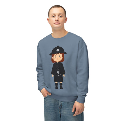 Unisex Lightweight Crewneck Sweatshirt - British Soldier - Classic Military Elegance and Honorable