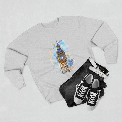 Unisex Crewneck Sweatshirt - Iconic Big Ben Clock Tower