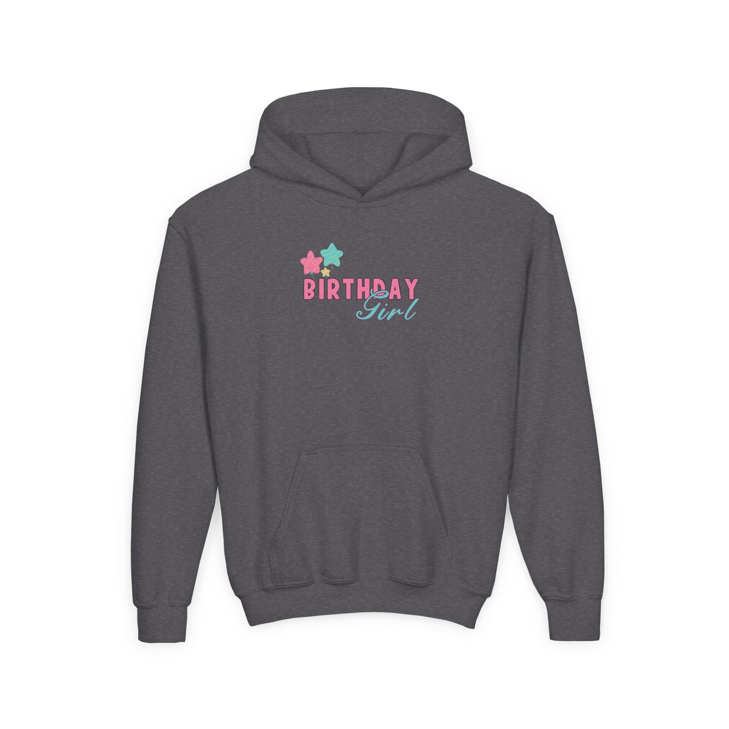 Youth Birthday Girl Hoodie - Fun & Cozy Sweatshirt for Celebrations