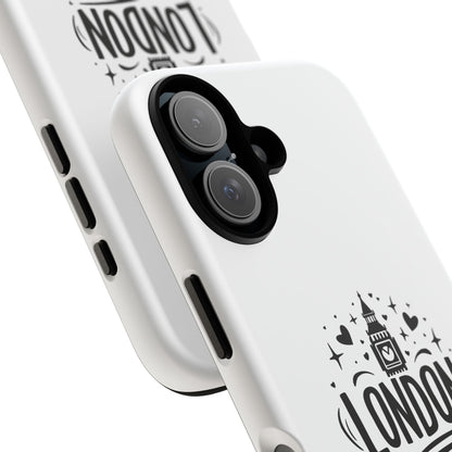 Stylish Phone Case for London Lovers, London Gift, Travel Accessory, Unique Smartphone Case, Cityscape Phone Cover