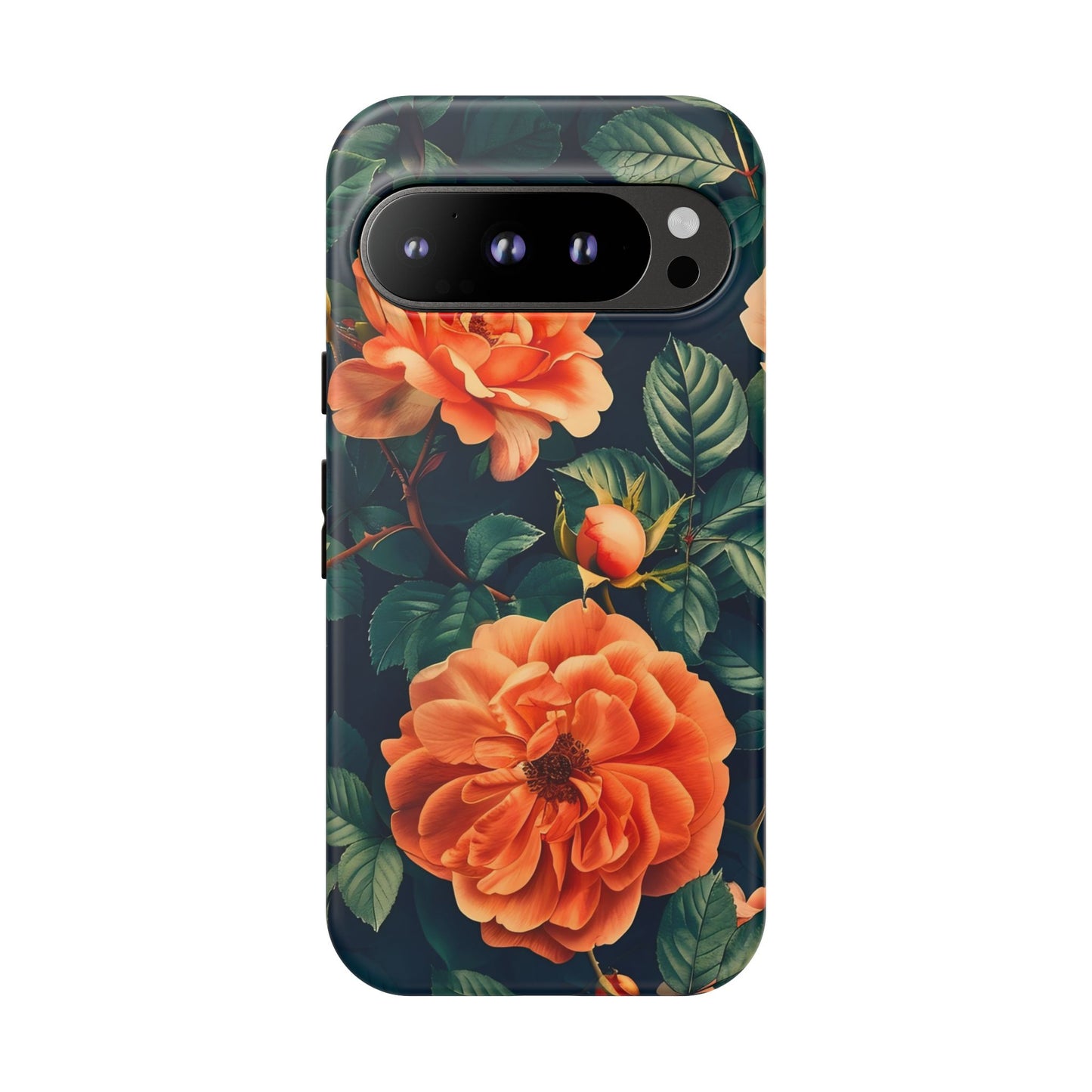 Floral Phone Case, Tough Cases for Nature Lovers, Botanical Design, Phone Protection, Gift for Her, Trending Floral Accessories
