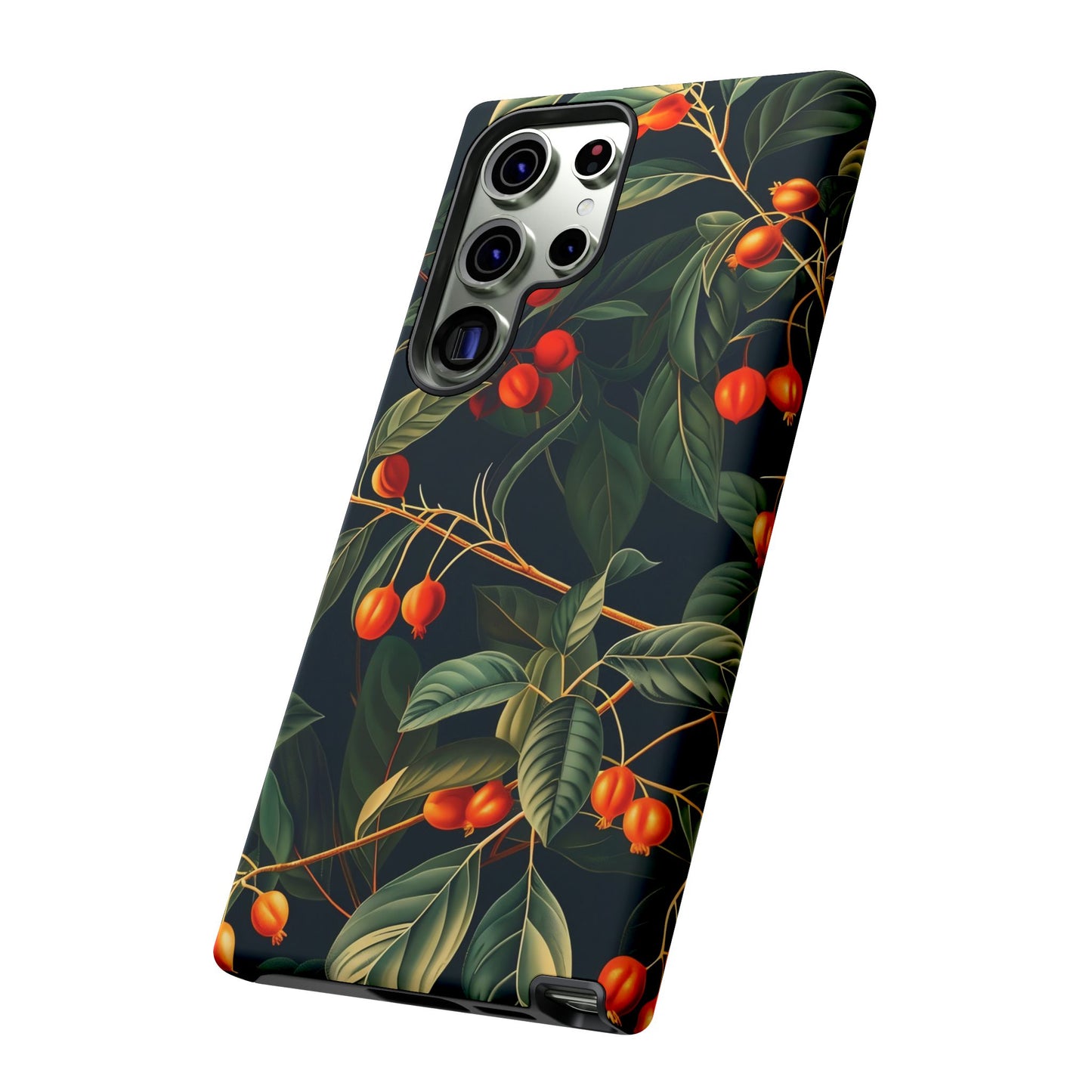 Tough Cases, Floral Phone Case, Nature-Inspired Tech, Unique Gift, Phone Accessory, Botanical Design, Fall Vibes