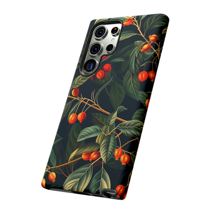 Tough Cases, Floral Phone Case, Nature-Inspired Tech, Unique Gift, Phone Accessory, Botanical Design, Fall Vibes