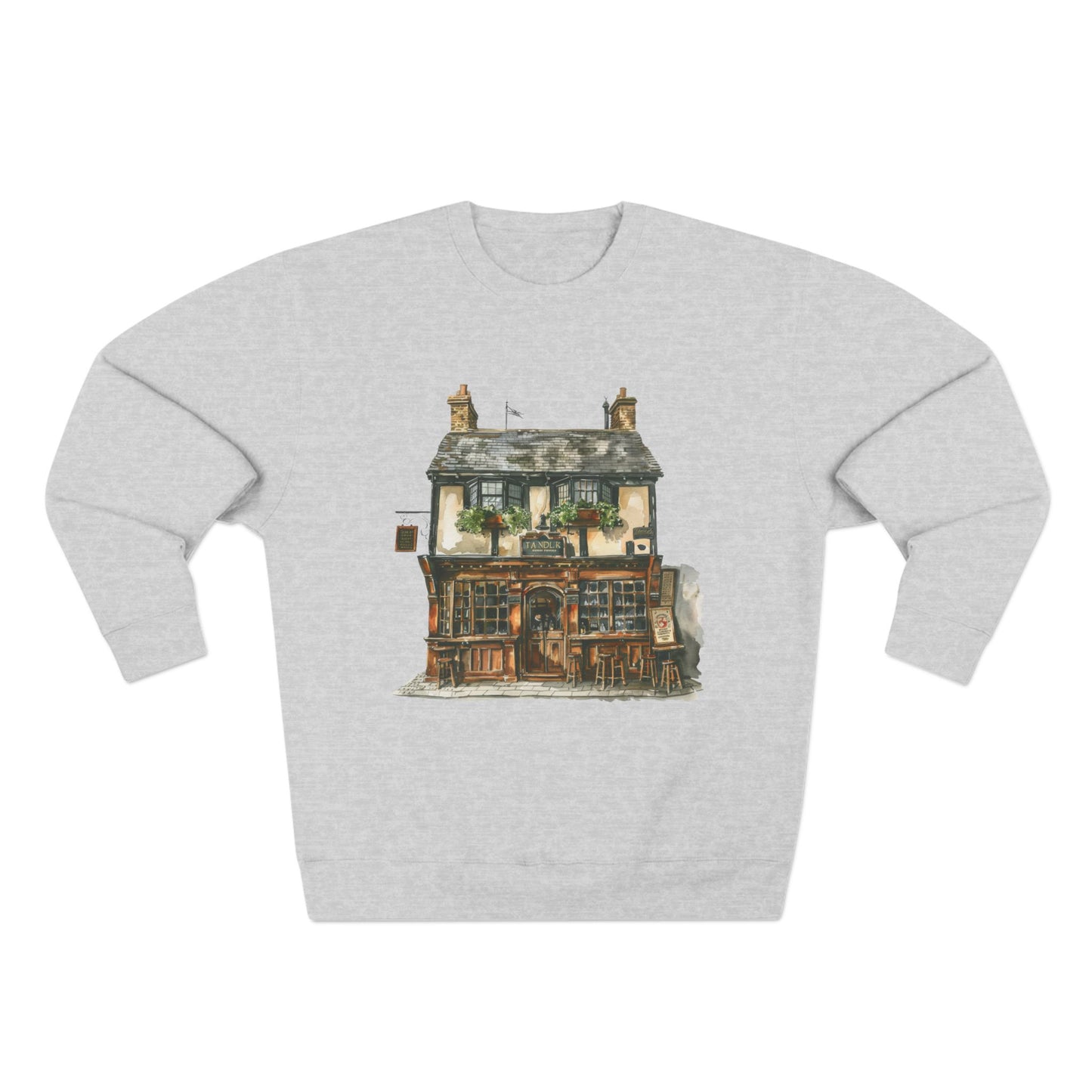 Unisex Crewneck Sweatshirt - British Traditional House