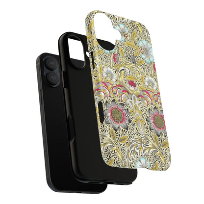 Floral Phone Case - Tough Cases, Floral Design, Stylish, Protective, Unique Gift for Her, Phone Accessories