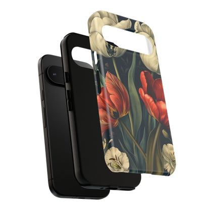 White Flower Tough Cases