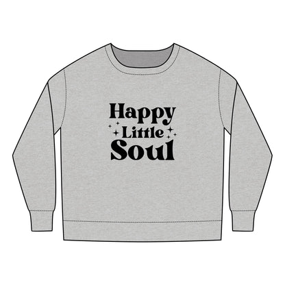 Toddler Sweatshirt - Cute Happy Little Soul Sublimation Graphic
