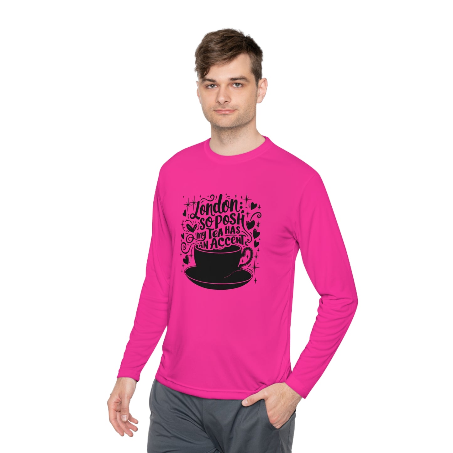 Unisex Lightweight Long Sleeve Tee - London's Nostalgic Tea