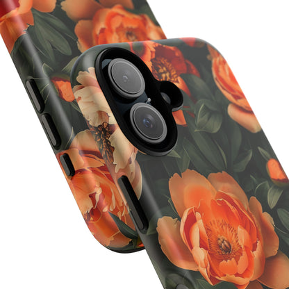 Stylish Floral Phone Case, Tough Cases, Floral Phone Cover, Gift for Her, Spring Accessories, Mother's Day, Phone Protection