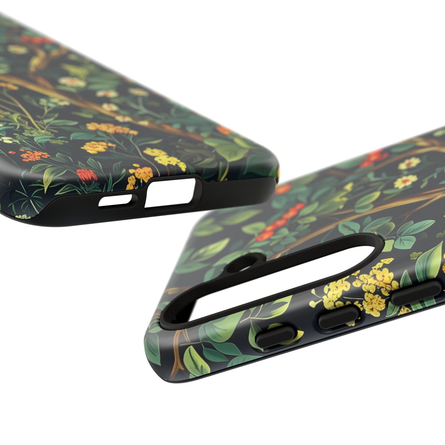 Floral iPhone Case, Nature Inspired Tough Case, Botanical Phone Cover, Eco-Friendly Gift, Unique Floral Design