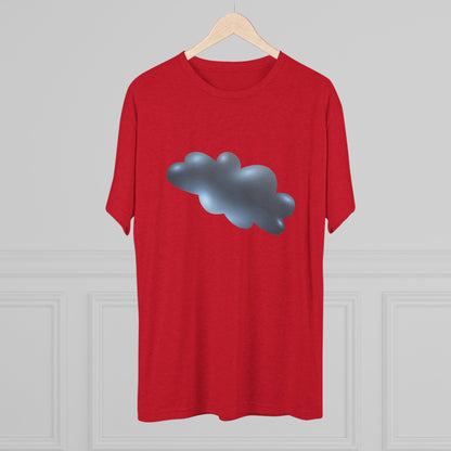 Serene Cloudscape - Dreamy Cloud Soft Unisex Tri-Blend Crew Tee