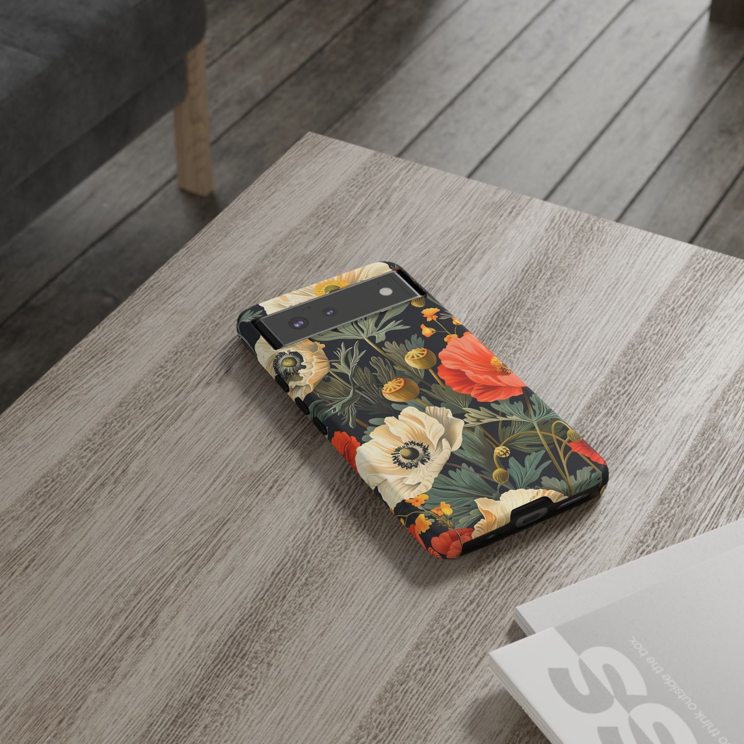 Floral Phone Case - Tough Cases with Vibrant Garden Design, Phone Accessory, Gift for Her, Spring Style, Nature Lover