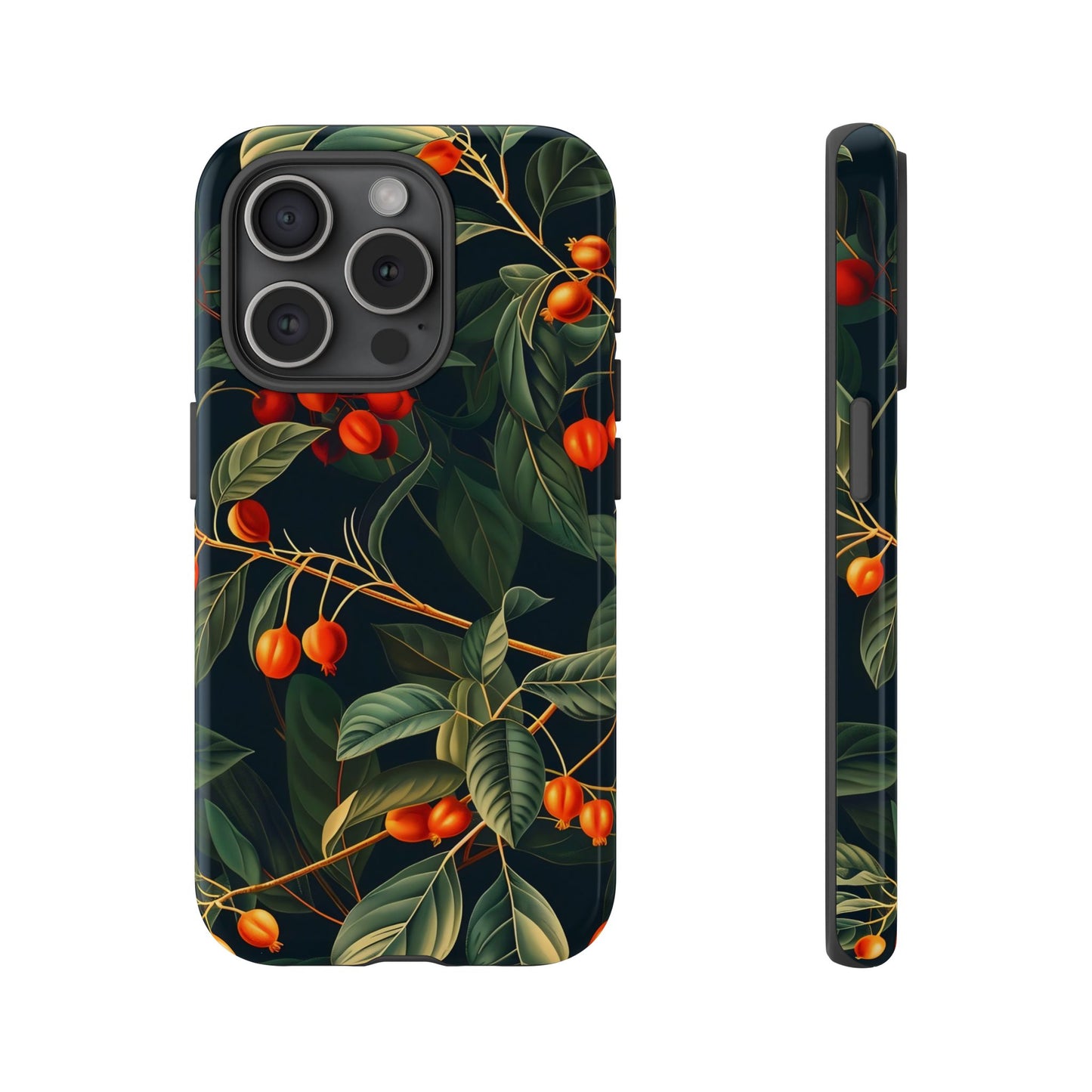 Tough Cases, Floral Phone Case, Nature-Inspired Tech, Unique Gift, Phone Accessory, Botanical Design, Fall Vibes