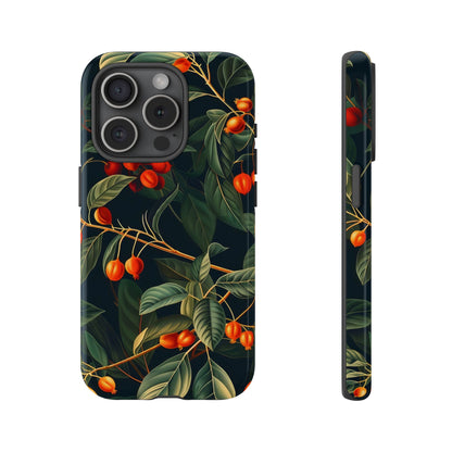 Tough Cases, Floral Phone Case, Nature-Inspired Tech, Unique Gift, Phone Accessory, Botanical Design, Fall Vibes
