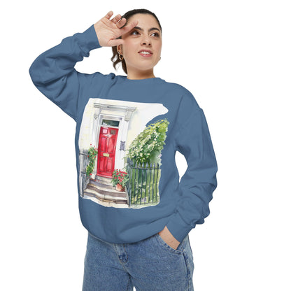 Unisex Garment-Dyed Sweatshirt - Wild Beauty - British Countryside Nature