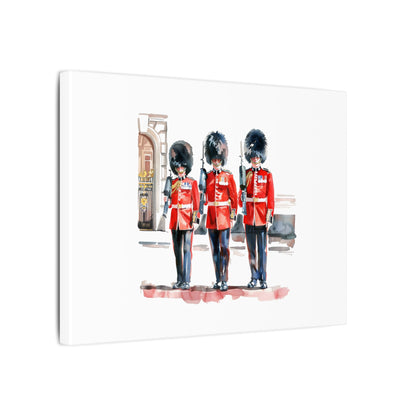 Royal Guards Canvas Print, British Wall Art, Home Decor, Unique Gift, London Culture