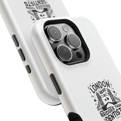 London-Inspired Magnetic Phone Cases, Funny London Gifts, Travel Accessories, Unique Phone Cover, Quirky Case for London Lovers