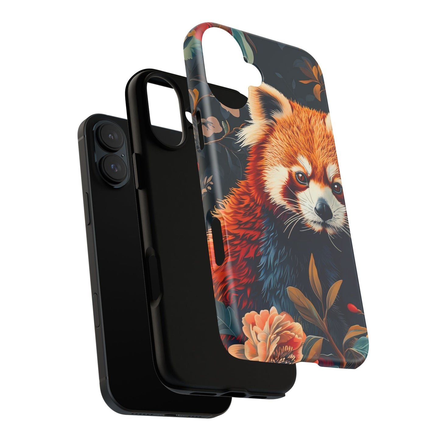Cute Red Panda Phone Case, Wildlife Lover Gift, Tough Cases for iPhone, Nature-Themed Phone Cover, Animal Art Shell, Cute Tech Accessories
