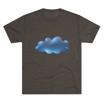 Serene Cloudscape - Dreamy Cloud Classy Unisex Tri-Blend Crew Tee
