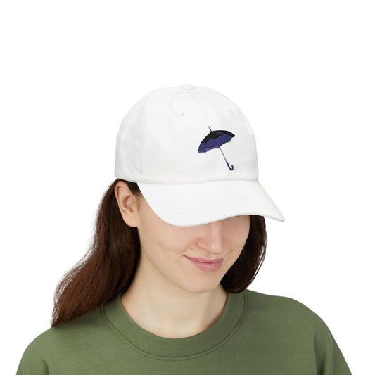 Embroidered Umbrella Dad Cap, Casual Baseball Hat for Men and Women, Perfect Gift for Dad, Adjustable Cap for Outdoor Activities