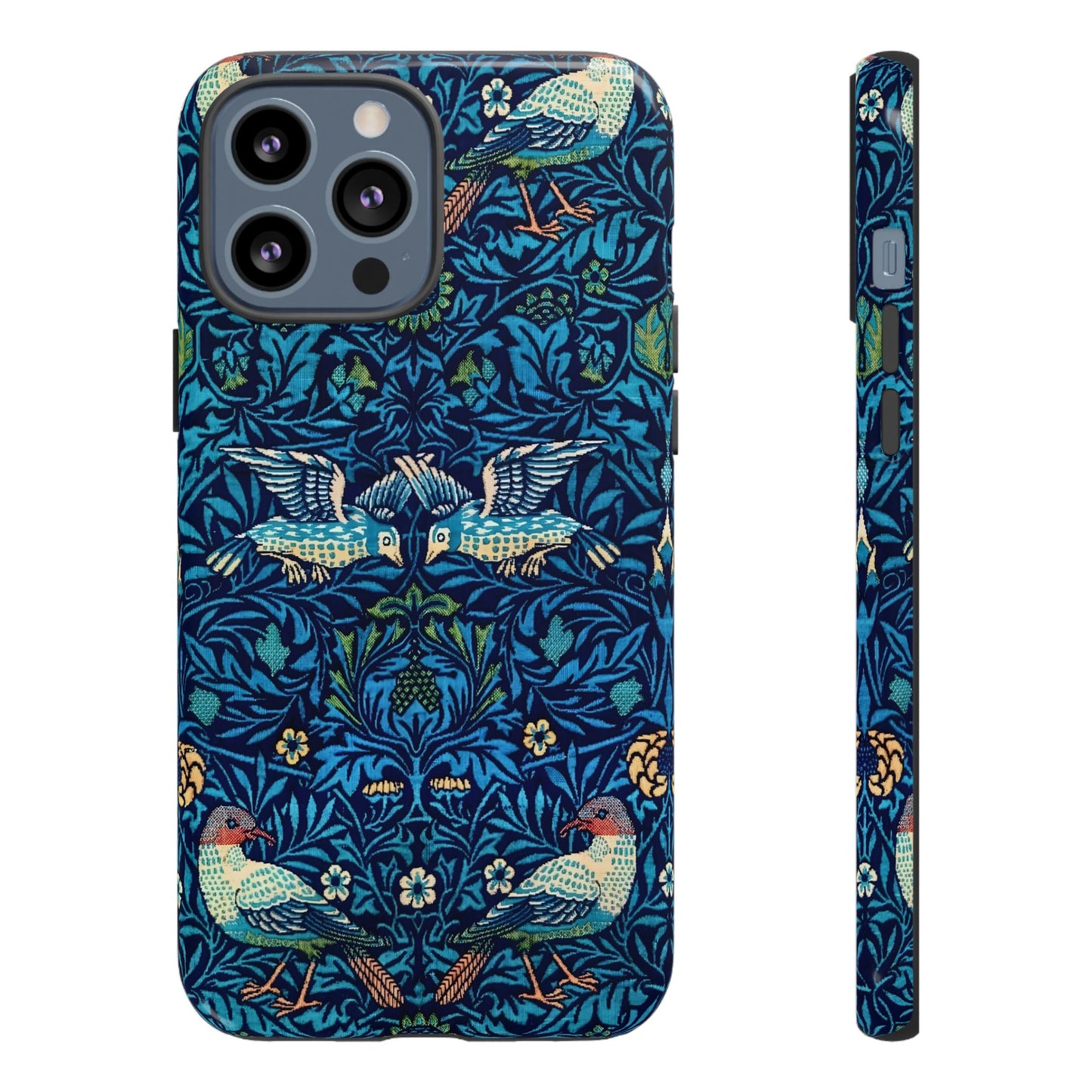 Elegant Bird Pattern Phone Case | Nature Lover Gift, Stylish Mobile Cover, Floral Design, Eco-Friendly, Unique Cell Phone Protector