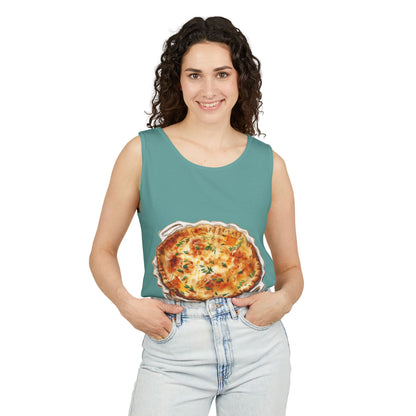 Unisex Garment-Dyed Tank Top - British Delicious Food
