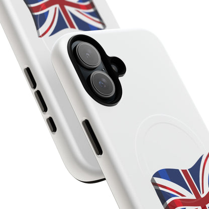 Union Jack Tough Magnetic Case, Durable Phone Cover, British Flag Cell Phone Protector, Gift for UK Lovers, Travel Accessories