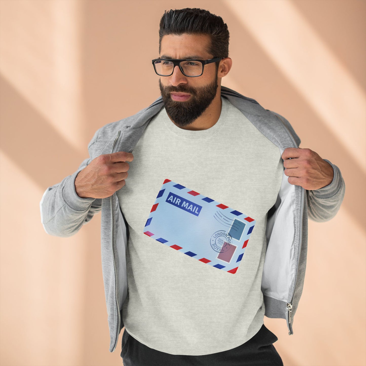 Unisex Crewneck Sweatshirt - Vintage British Air Mail